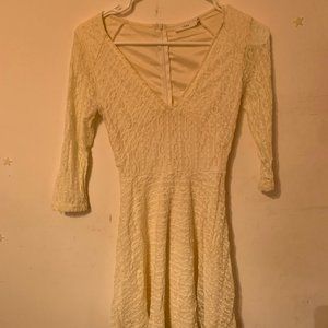 Ivory Lace Dress